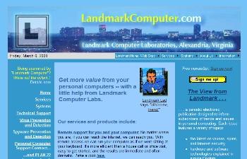 Current Landmark Labs Web site